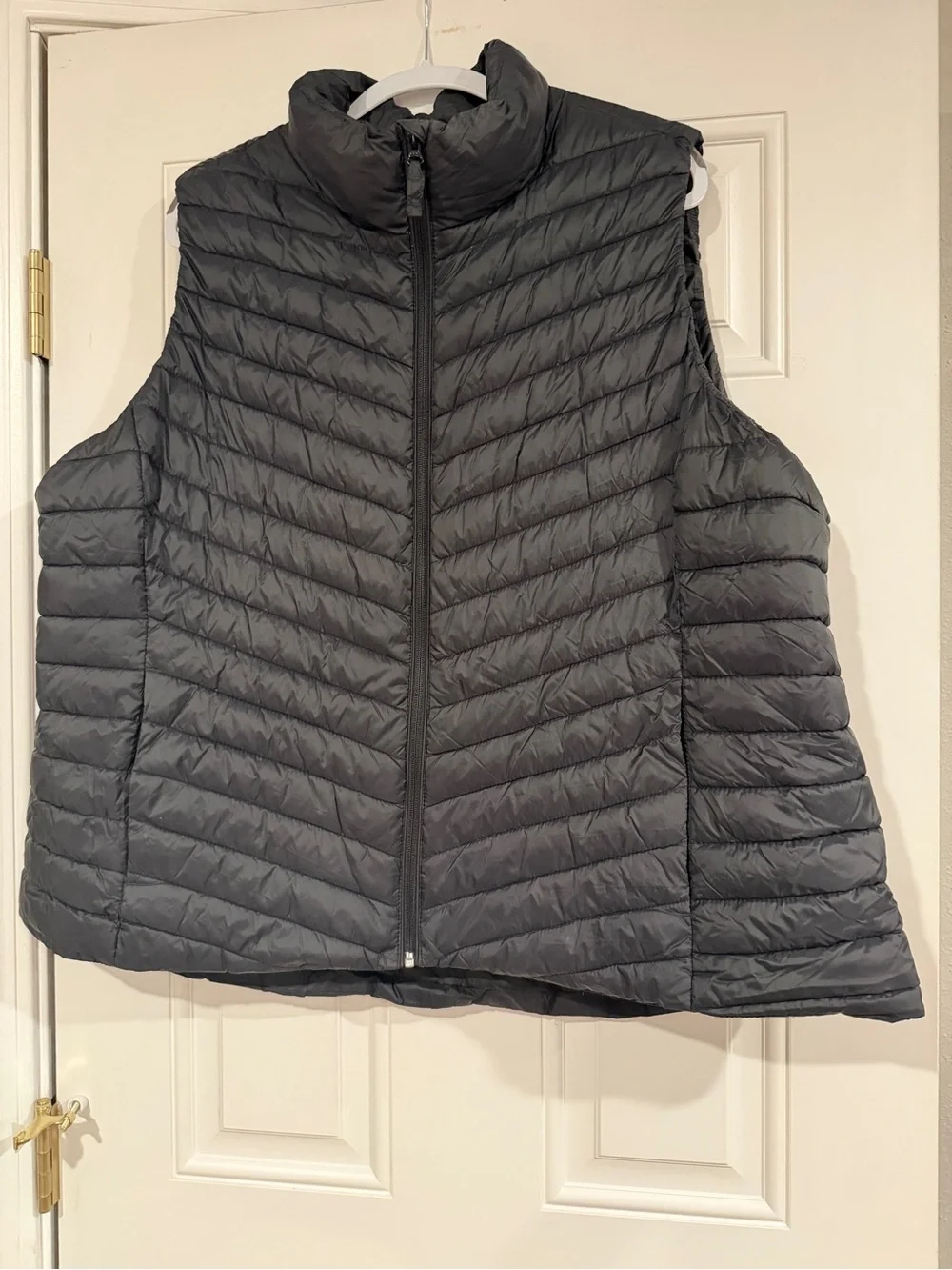 Old Navy Black Quilted Packable Women's Vest